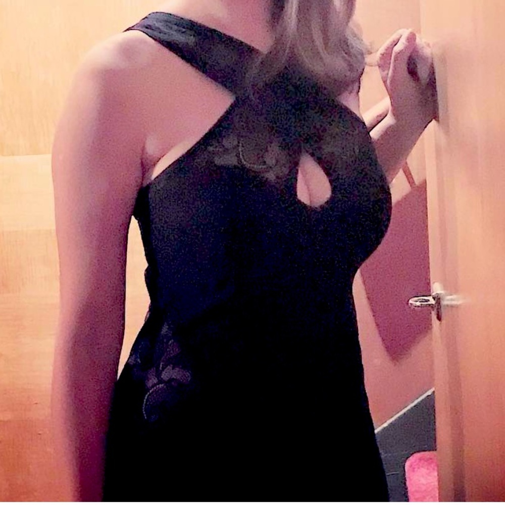 Black sexy dress